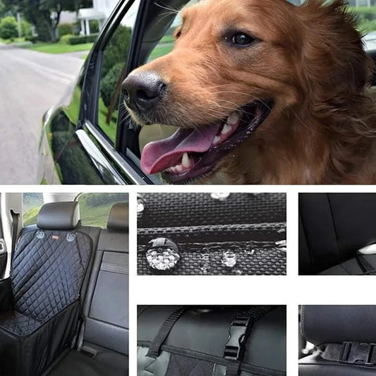 Waterproof Dog Car Seat Basket Hammock — Wear-Resistant Universal Fit Cover