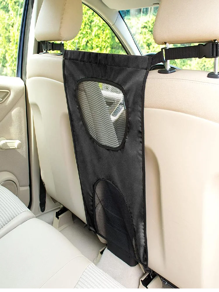 Lightweight Nylon Dog Car Safety Net Barrier — Universal Fit, Durable Mesh
