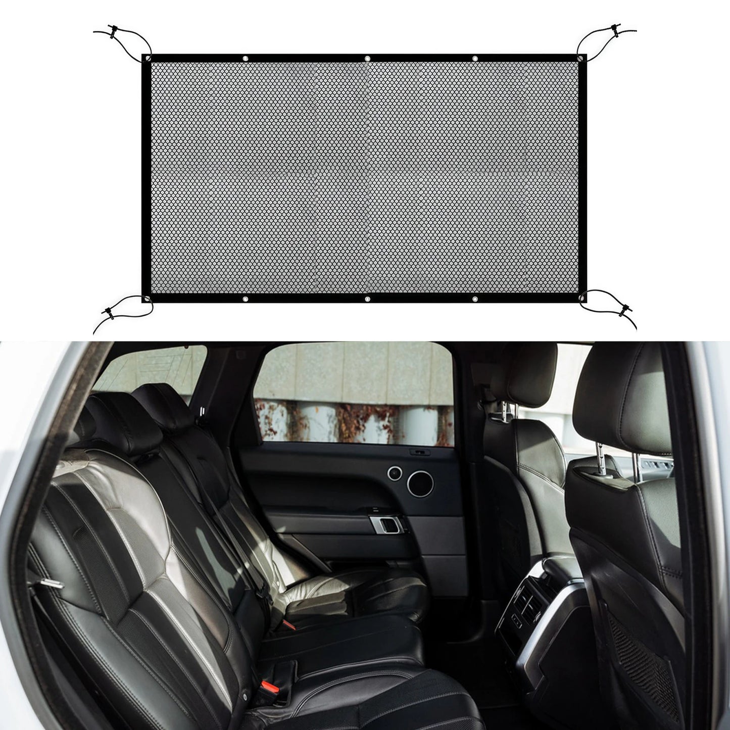 Dog Car Safety Barrier Fence for SUVs & Pickups — Backseat Pet Net