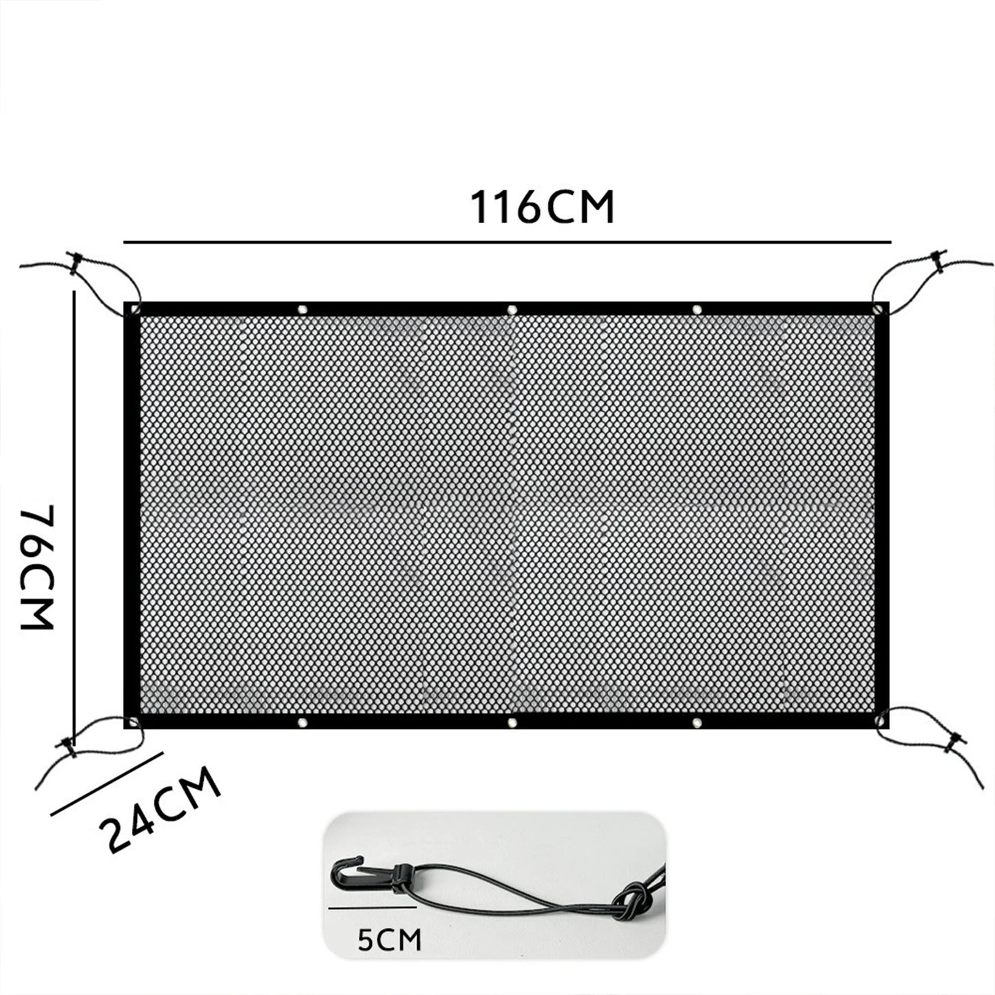 Dog Car Safety Barrier Fence for SUVs & Pickups — Backseat Pet Net