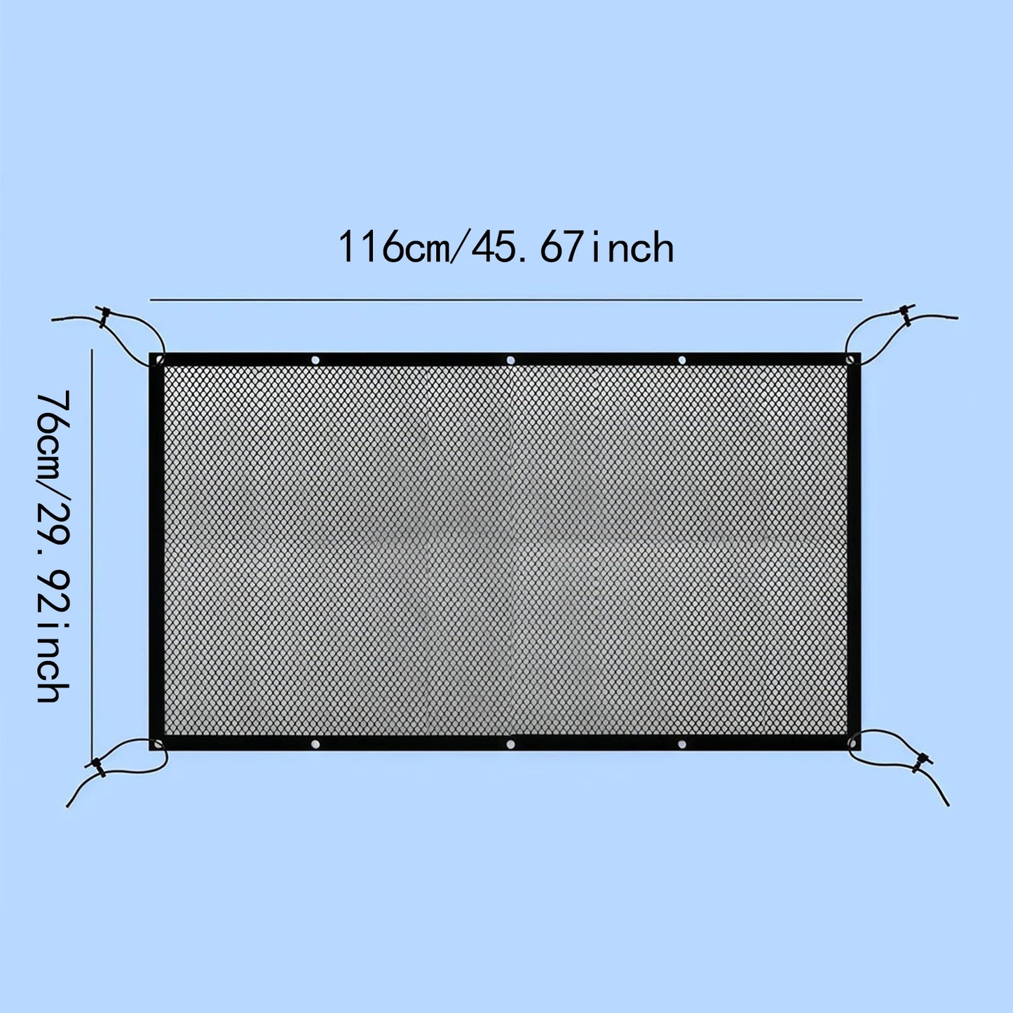 Dog Car Safety Barrier Fence for SUVs & Pickups — Backseat Pet Net