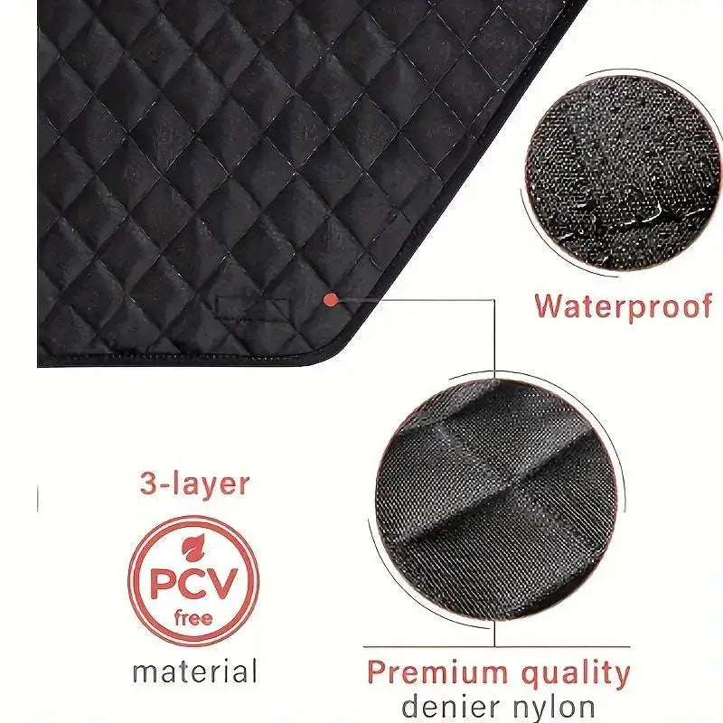 Dog Car Door Guard — Anti-Scratch Protector Cover for Windows & Claws