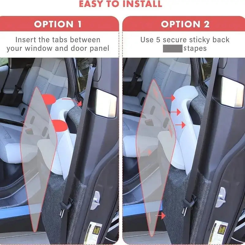 Dog Car Door Guard — Anti-Scratch Protector Cover for Windows & Claws