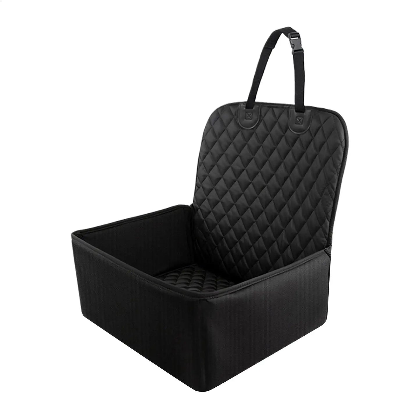 SUV Dog Booster Car Seat — Waterproof Carseat Cushion Carrier for Large Dogs