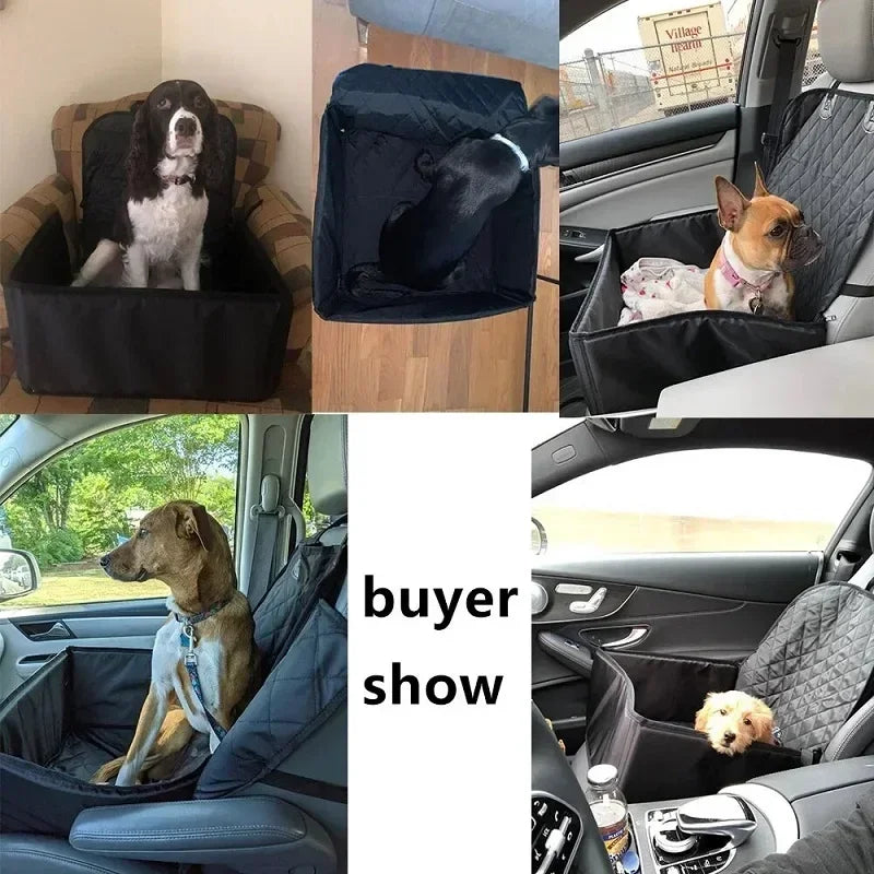 Waterproof Dog Car Seat Basket Hammock — Wear-Resistant Universal Fit Cover