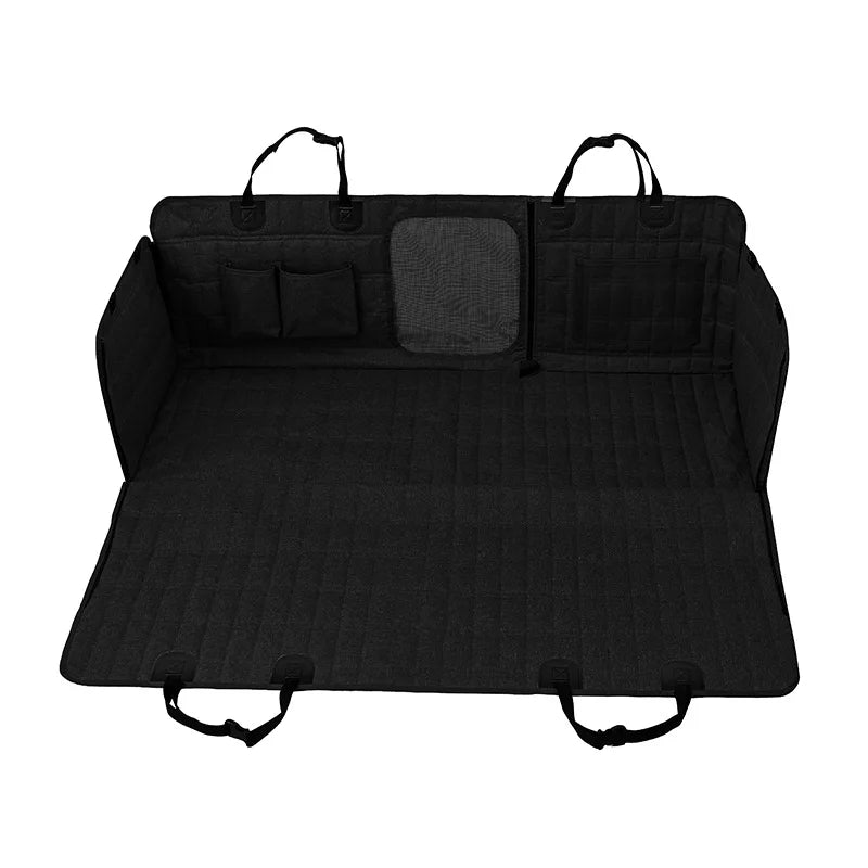 Large Dog Car Seat Hammock — Waterproof Anti-Slip Travel Protector Mat