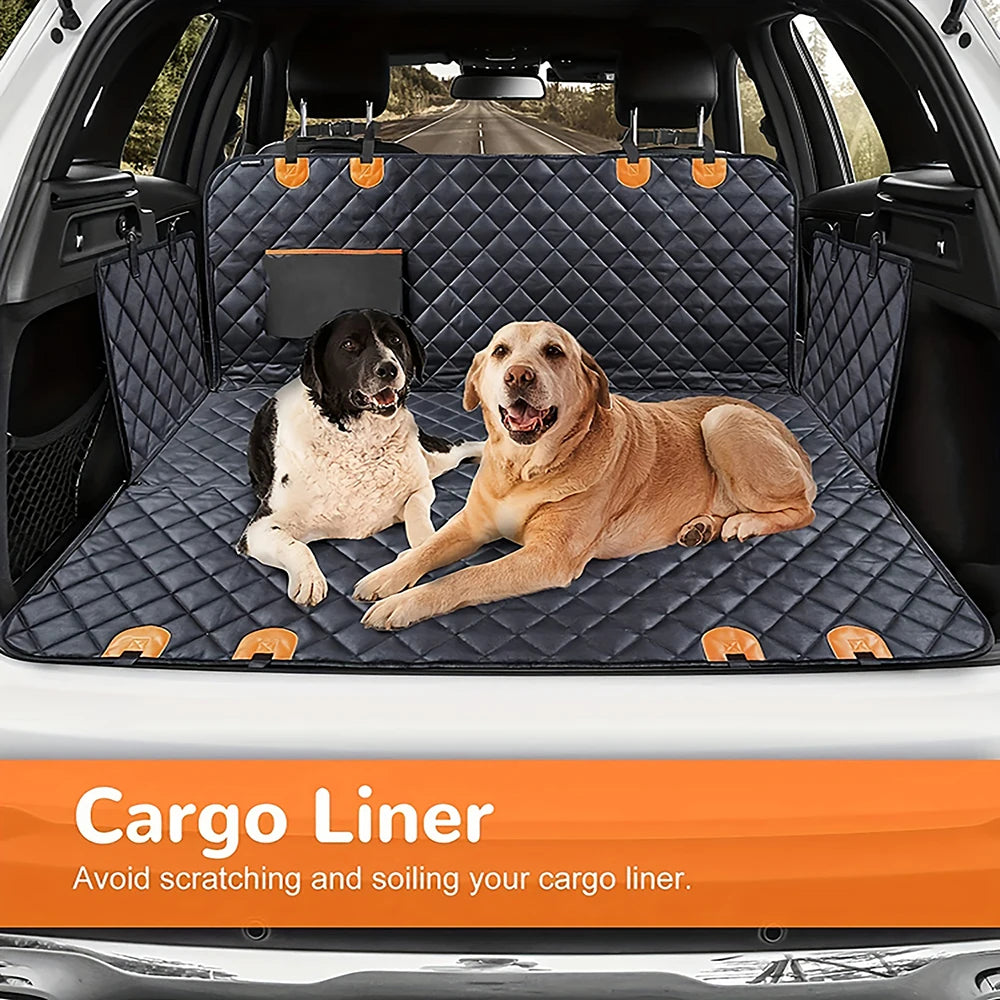 Premium Dog Car Seat Hammock — 100% Waterproof 600D Heavy Duty Non-Slip Cover