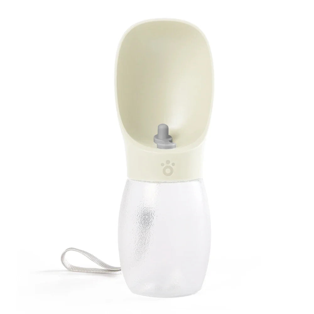 Portable Dog Travel Water Bottle — Leak-Proof with Flip Bowl