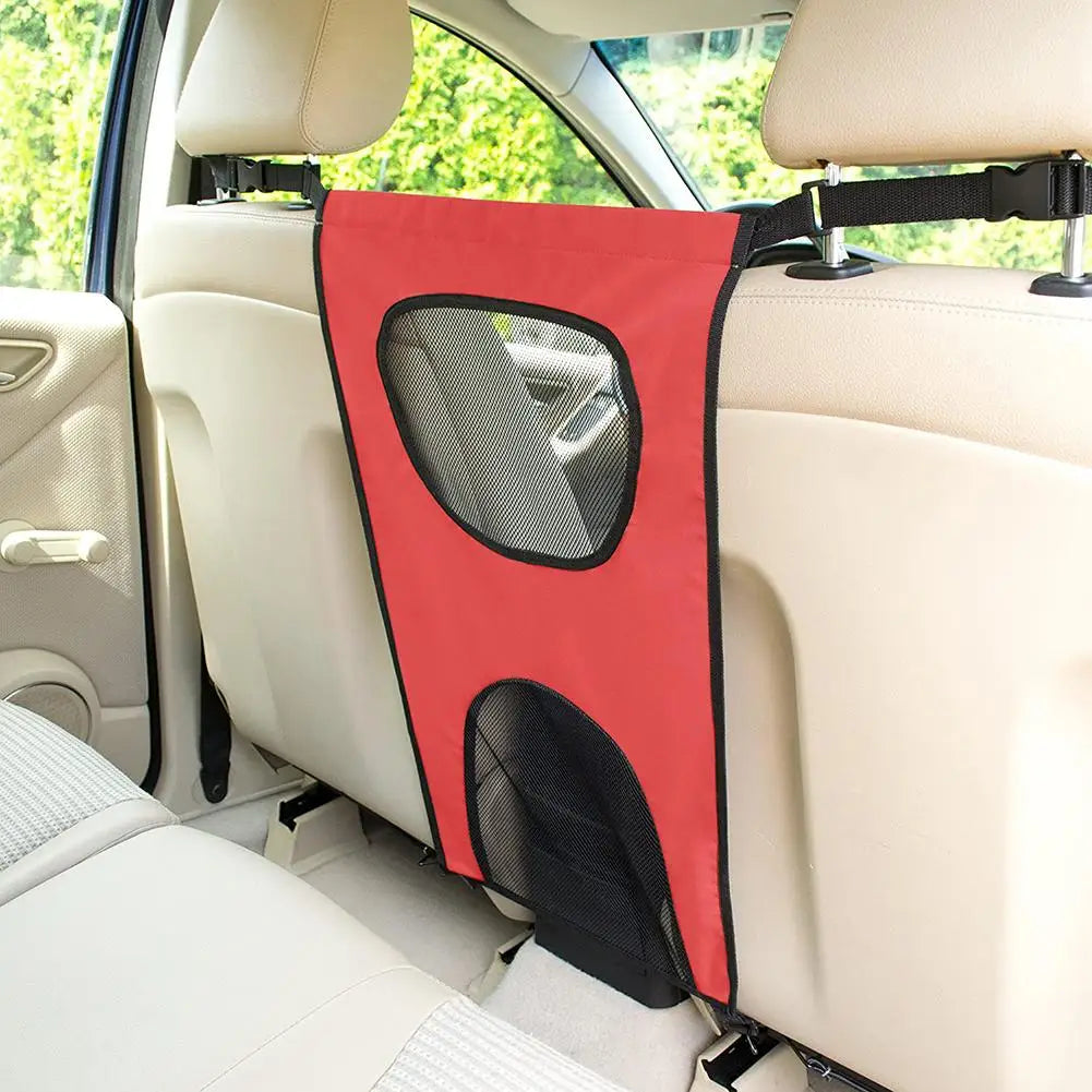 Lightweight Nylon Dog Car Safety Net Barrier — Universal Fit, Durable Mesh