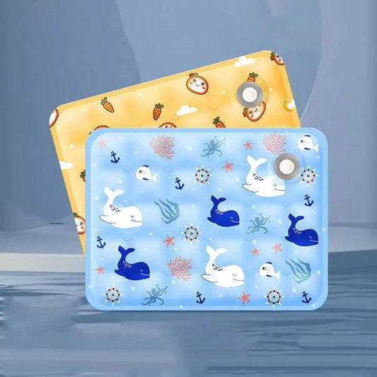 Self-Cooling Pet Mat with Water Gel — Ice Pad for Dogs & Cats, S to XL