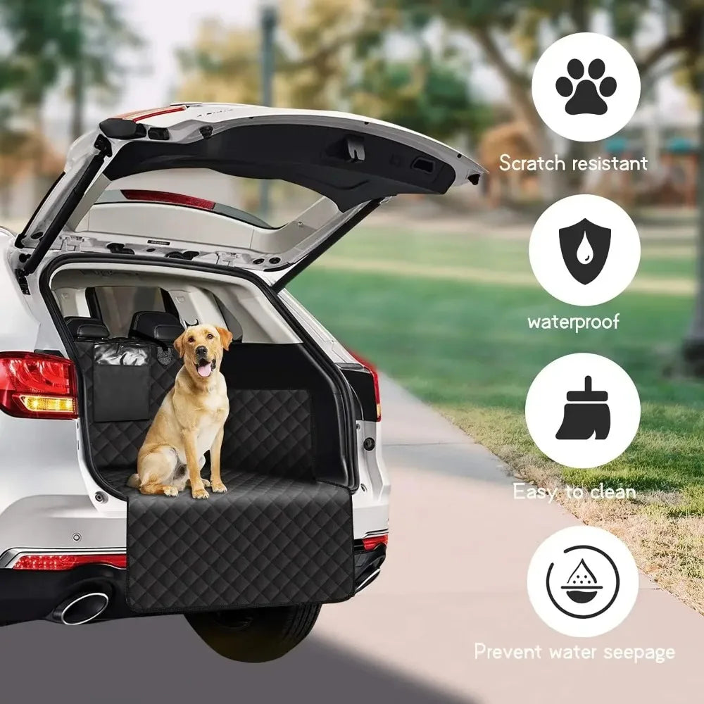 Waterproof Dog Car Hammock Carrier — Back Seat Protector for Cars & SUVs