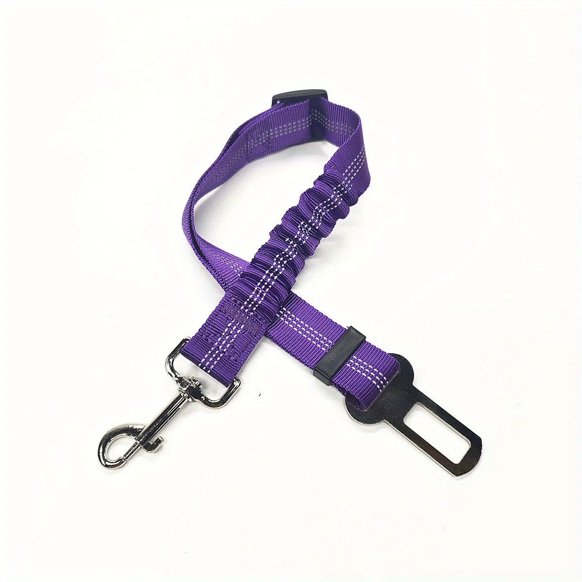 Adjustable Dog Car Seat Belt & Harness Clip