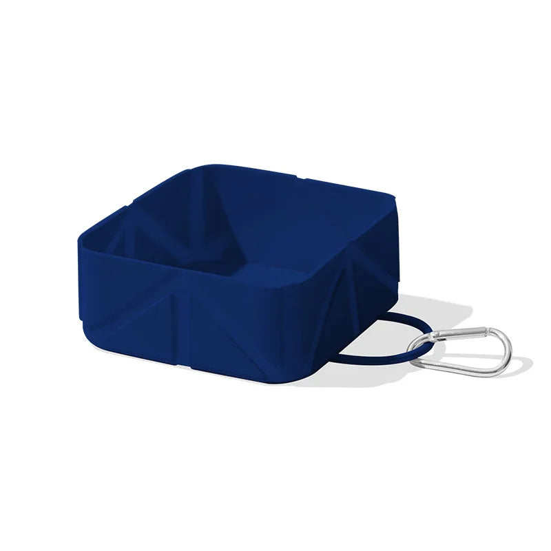 Collapsible Silicone Dog Travel Bowl — Portable & Foldable, 2-Pack