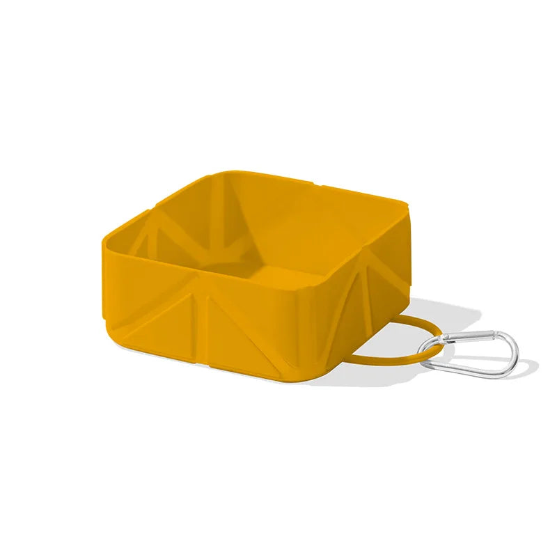 Collapsible Silicone Dog Travel Bowl — Portable & Foldable, 2-Pack
