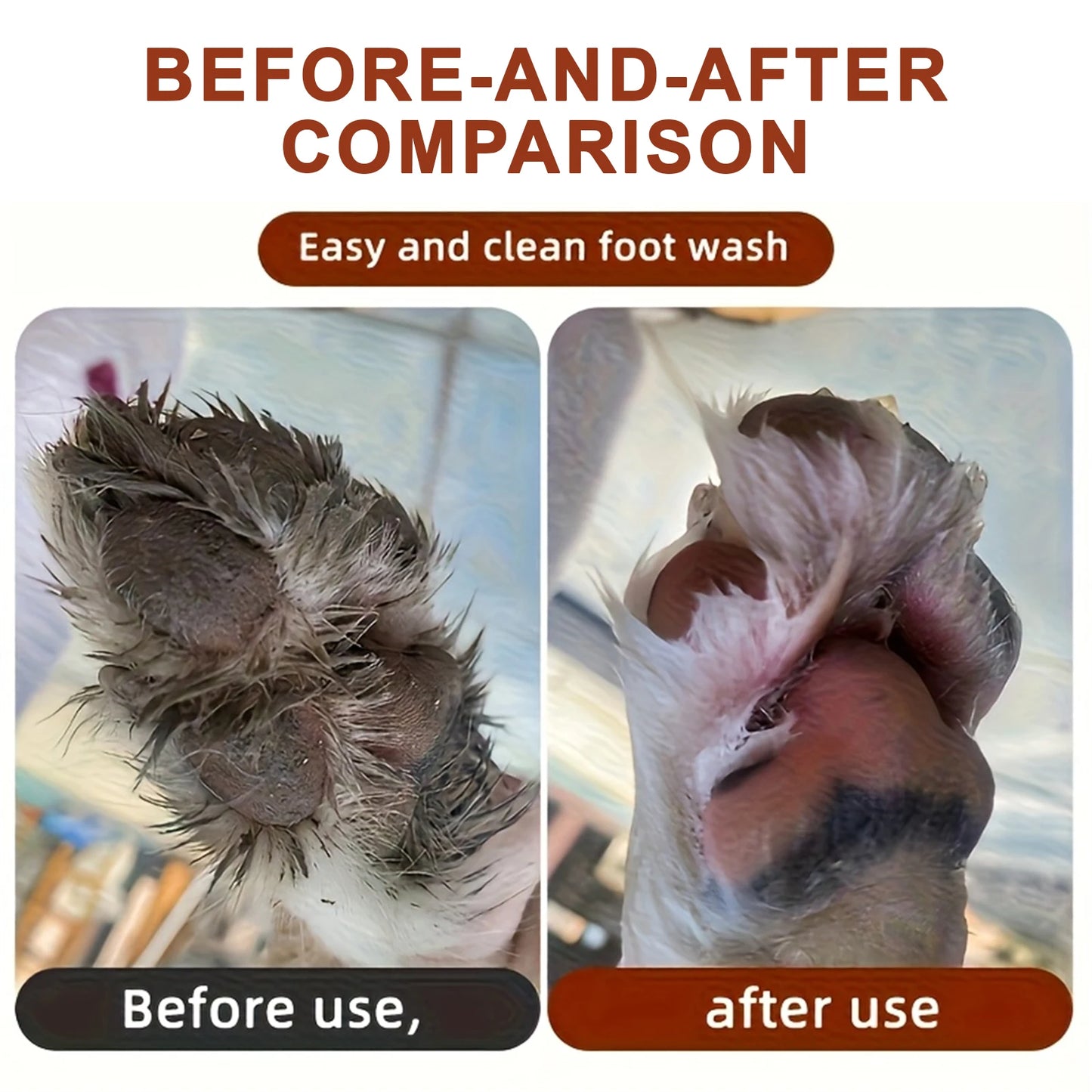 Portable Dog Paw Cleaner Cup — Soft Silicone Brush, Muddy Paw Washer