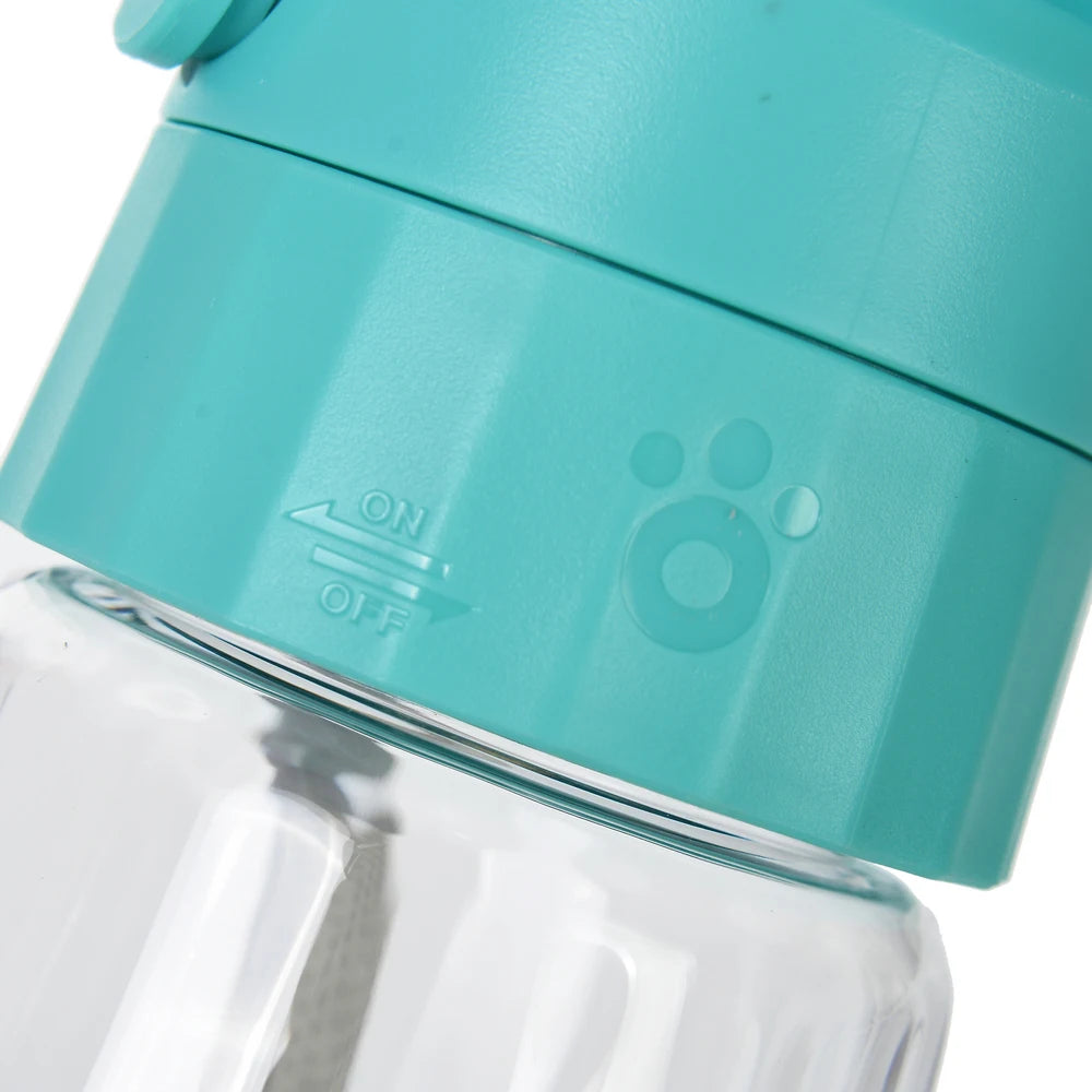 Outdoor Portable Dog Water Bottle with Drinking Bowl — Leak-Proof, 3 Sizes