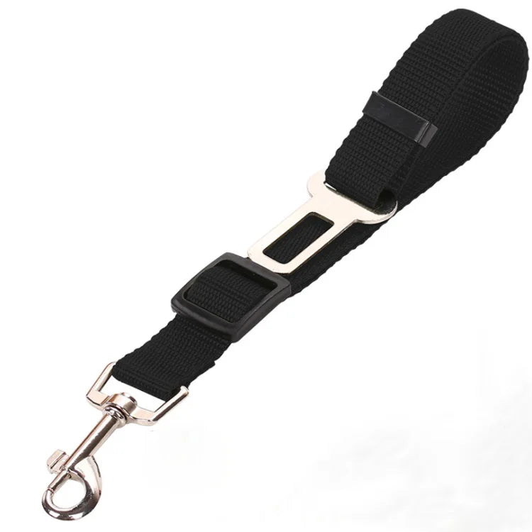 Premium Dog & Cat Car Safety Belt — Reflective Adjustable Traction Collar