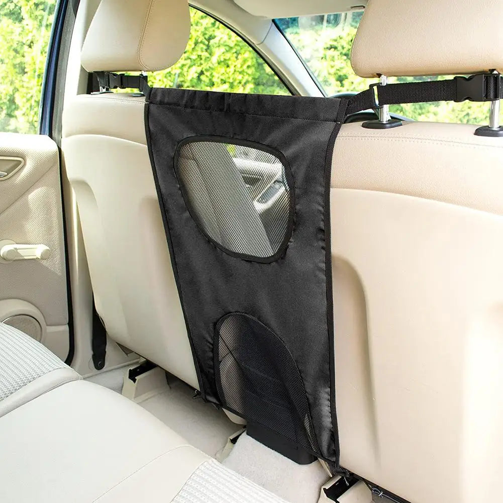 Lightweight Nylon Dog Car Safety Net Barrier — Universal Fit, Durable Mesh