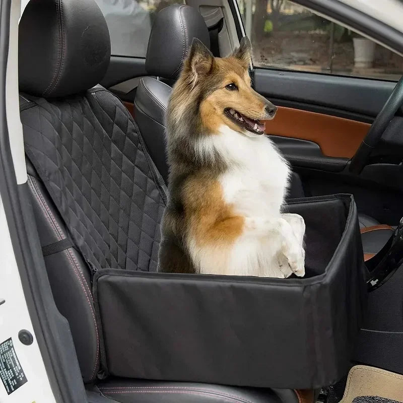 Waterproof Dog Car Seat Basket Hammock — Wear-Resistant Universal Fit Cover
