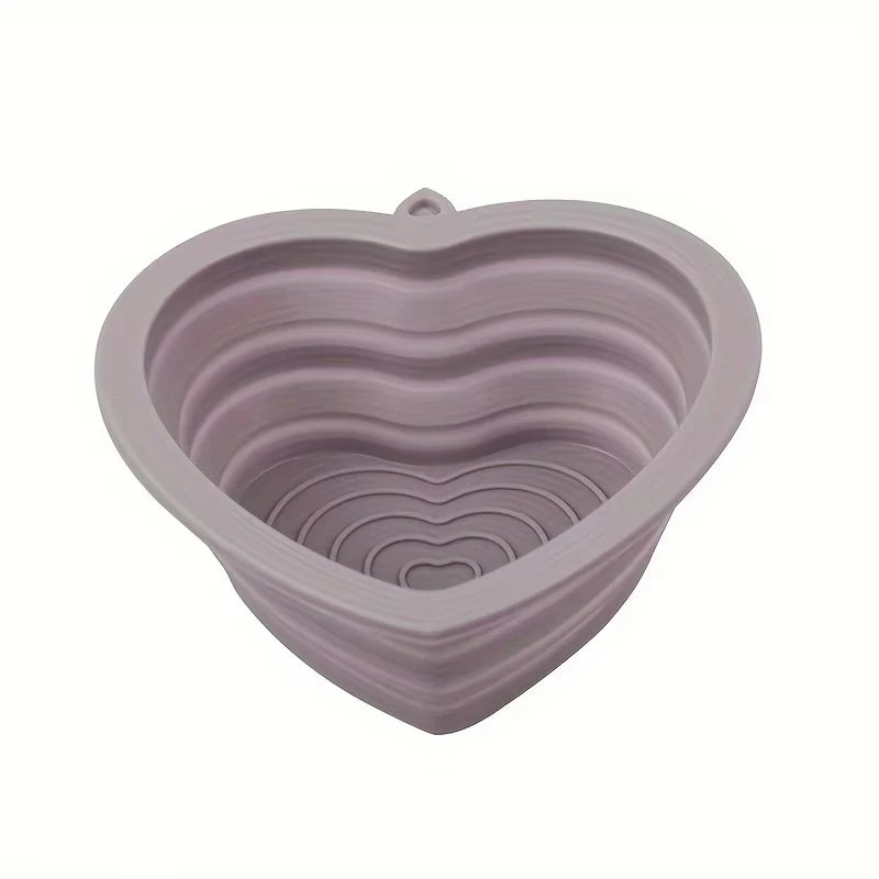 Collapsible Silicone Pet Bowl — Portable Travel Food & Water Dish, 4 Colors