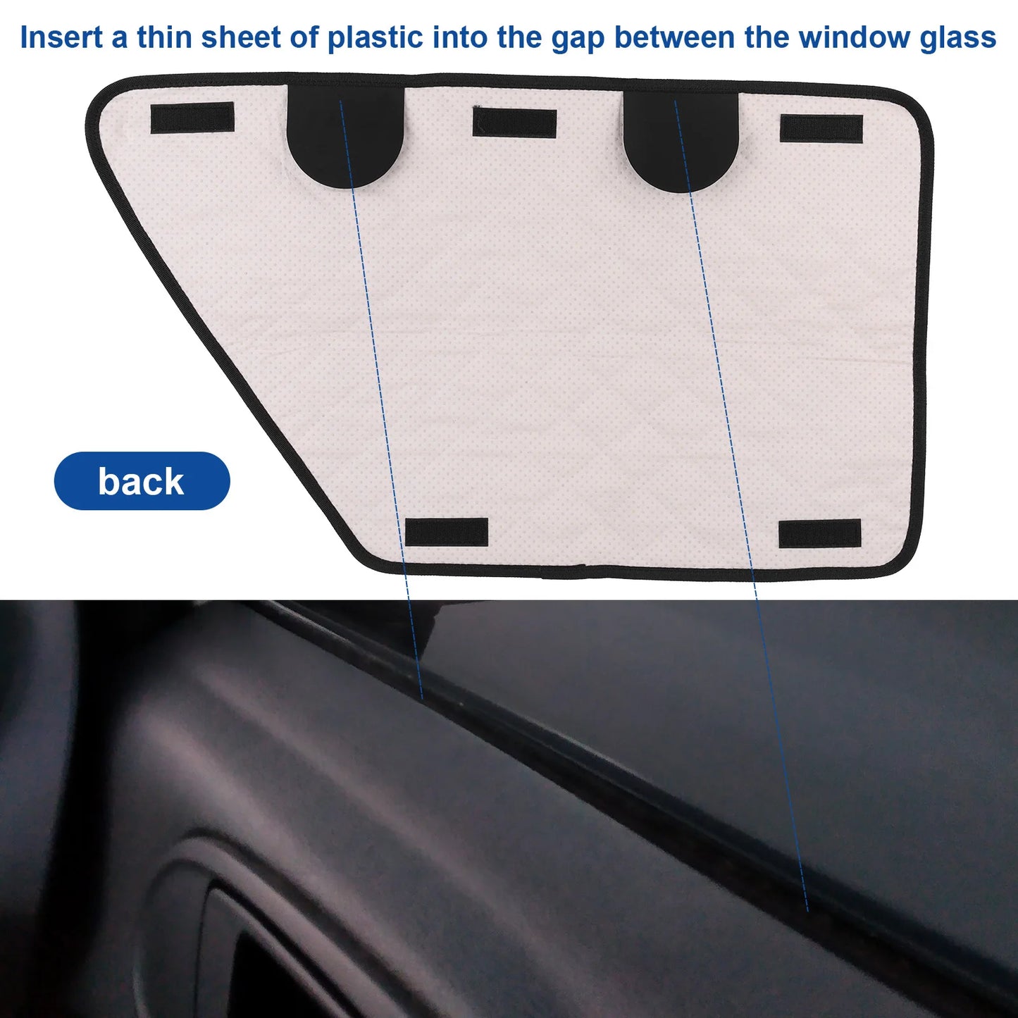 Dog Car Door Protector 2-Pack — Waterproof Oxford Anti-Scratch Interior Cover