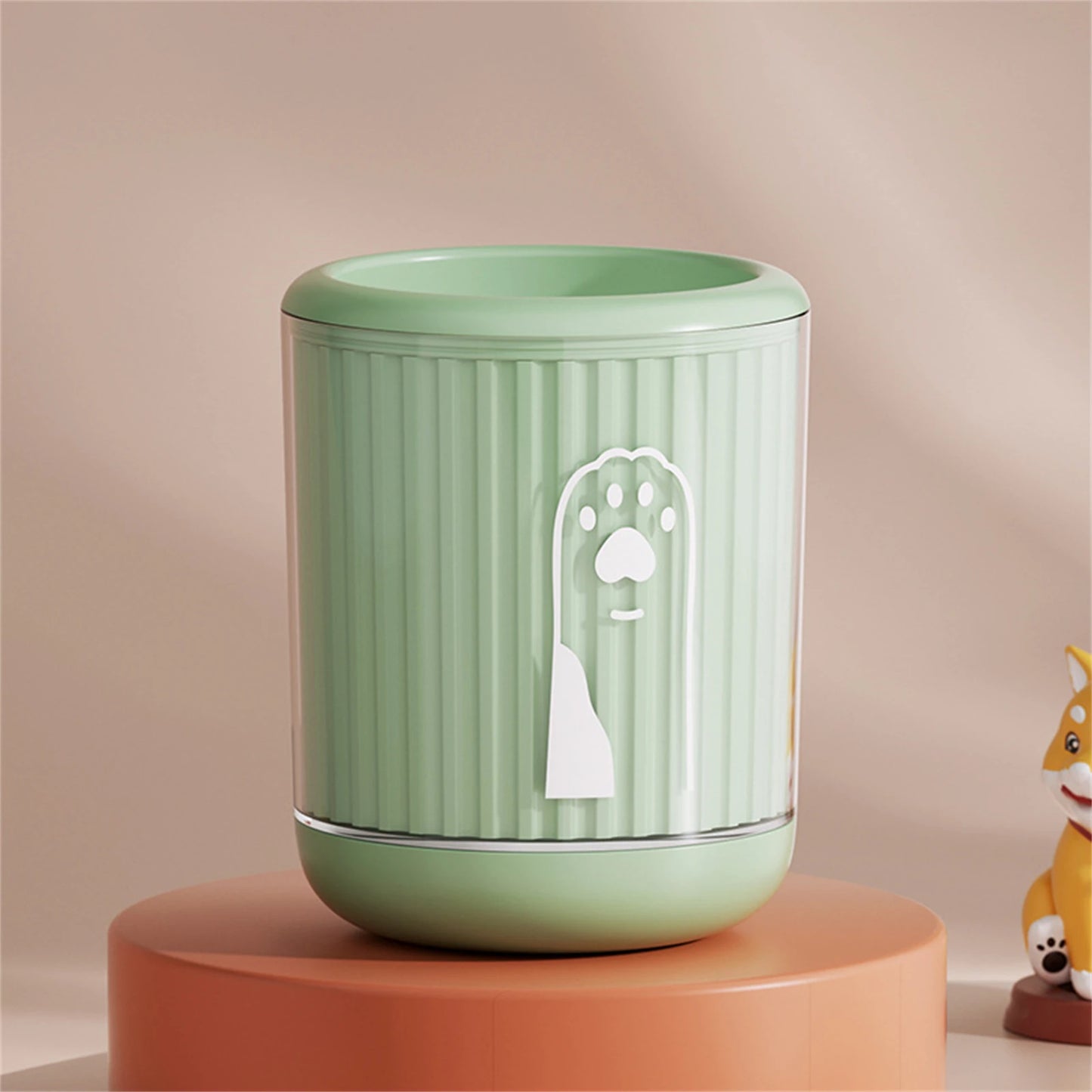 Portable Dog Paw Cleaner Cup — Soft Silicone Brush, Muddy Paw Washer