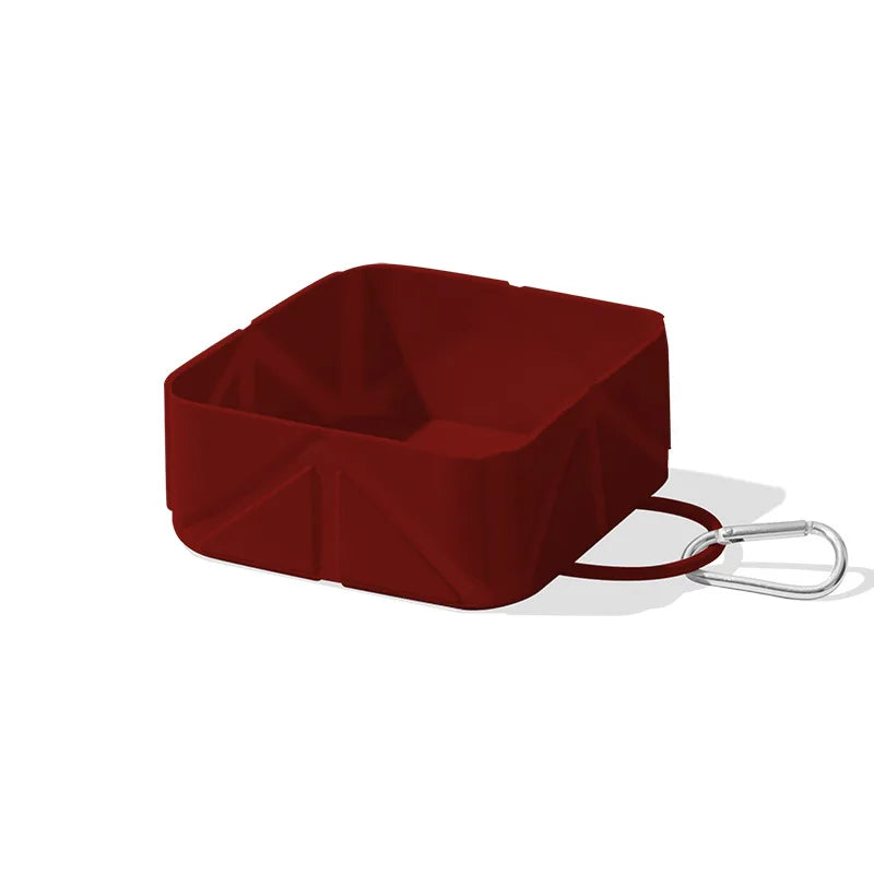 Collapsible Silicone Dog Travel Bowl — Portable & Foldable, 2-Pack