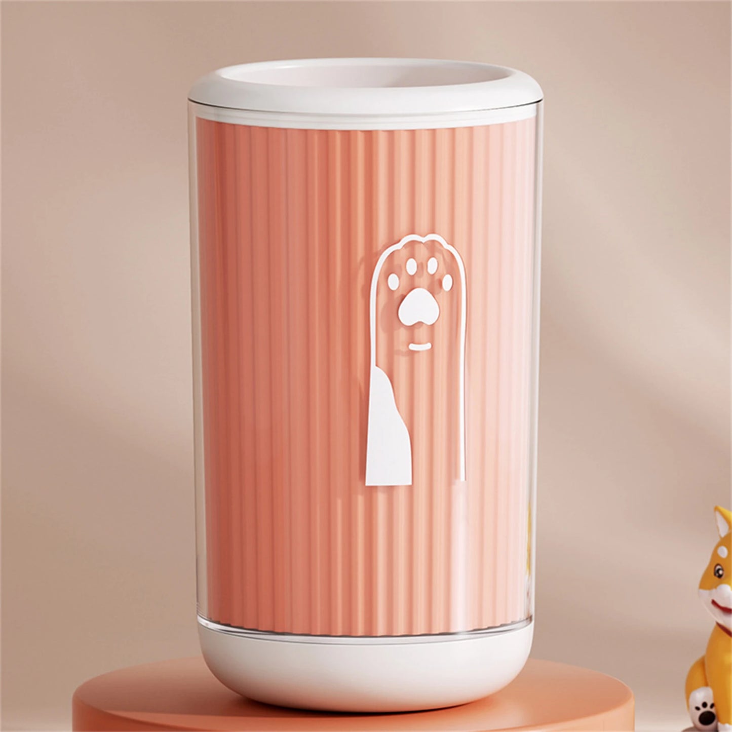 Portable Dog Paw Cleaner Cup — Soft Silicone Brush, Muddy Paw Washer