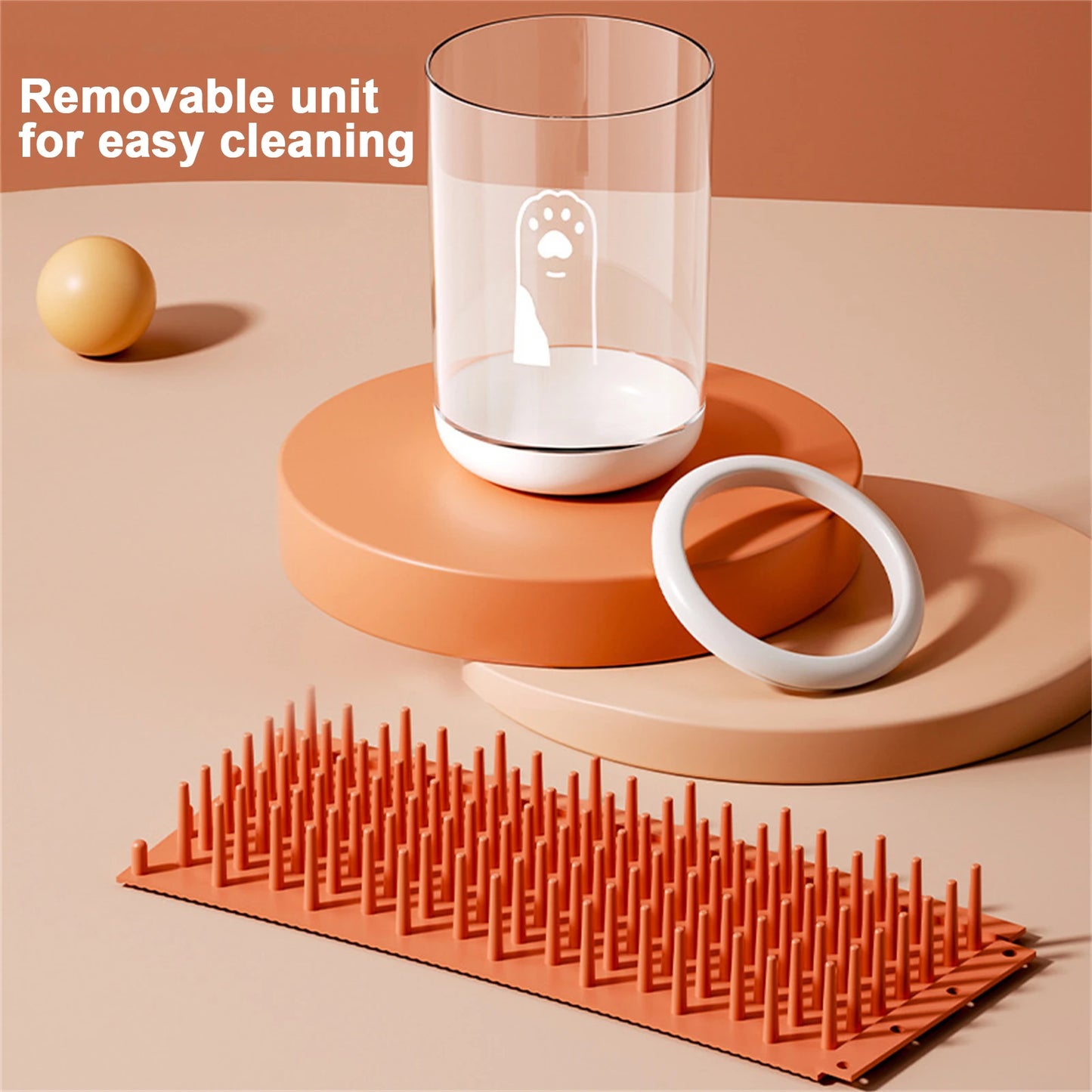 Portable Dog Paw Cleaner Cup — Soft Silicone Brush, Muddy Paw Washer