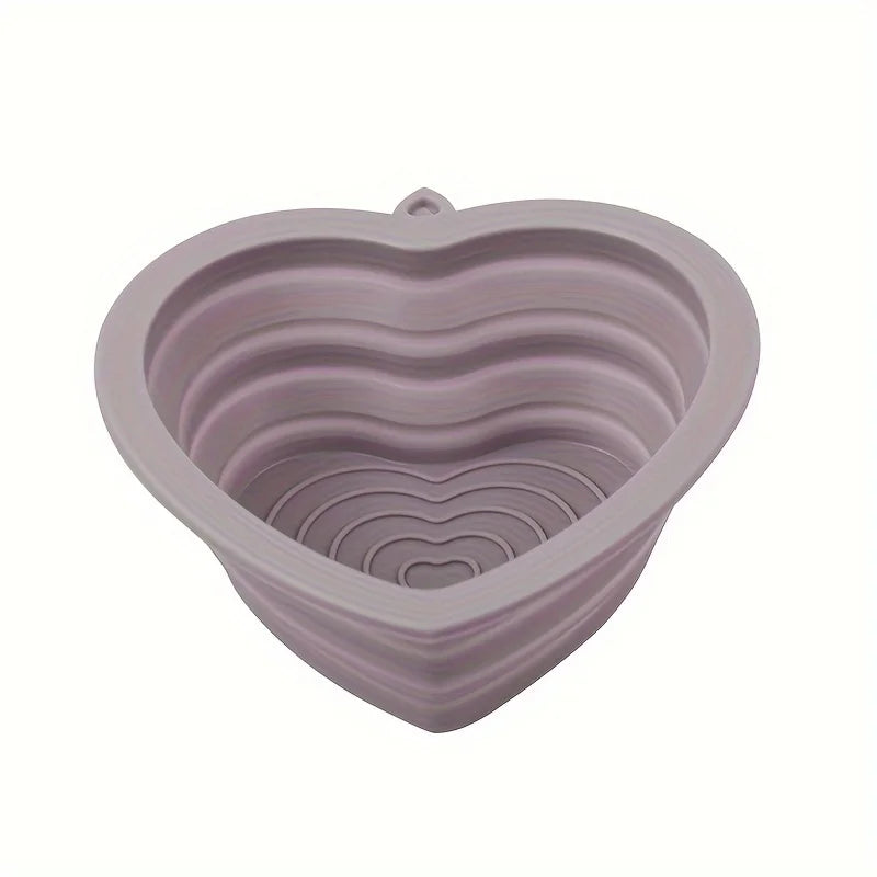 Collapsible Silicone Pet Bowl — Portable Travel Food & Water Dish, 4 Colors