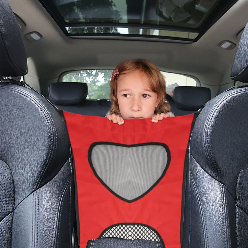 Lightweight Nylon Dog Car Safety Net Barrier — Universal Fit, Durable Mesh
