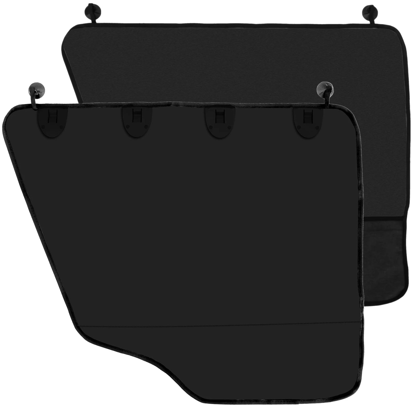 Dog Car Door Protector 2-Pack — 600D Oxford Washable with Pocket
