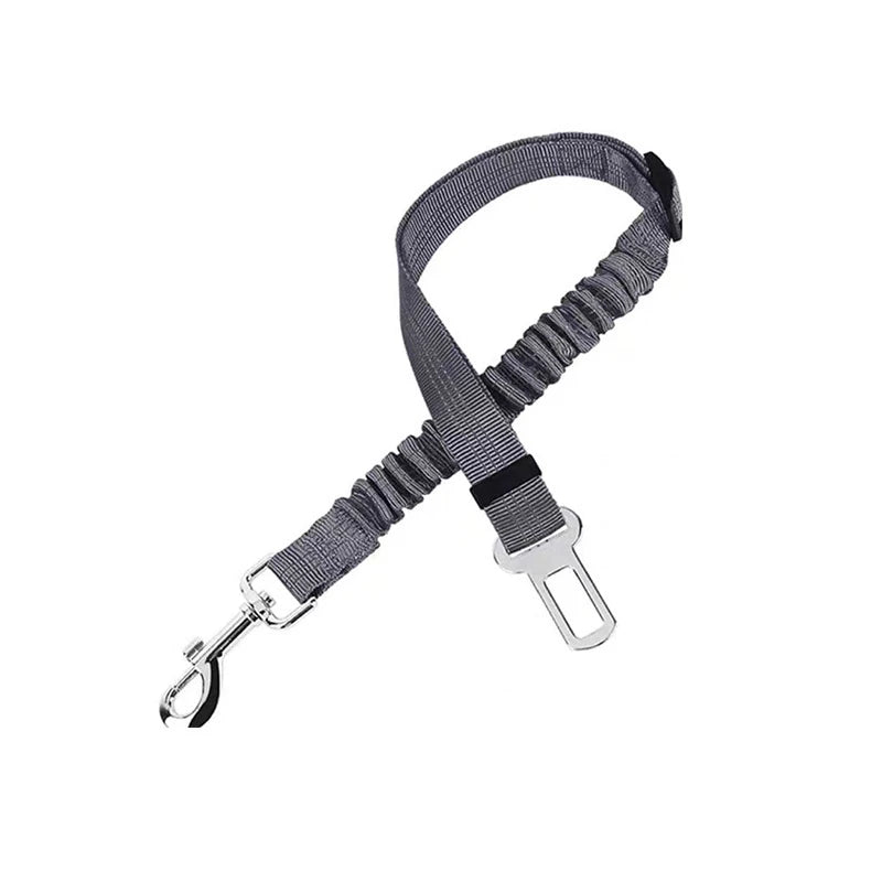 Nylon Dog Seat Belt Harness with Bungee Buffer — Reflective, Multiple Sizes
