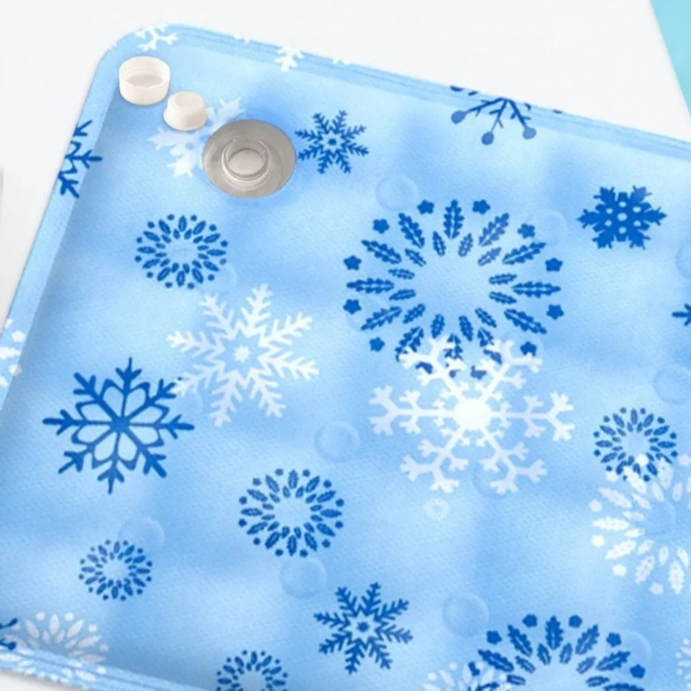 Self-Cooling Pet Mat with Water Gel — Ice Pad for Dogs & Cats, S to XL