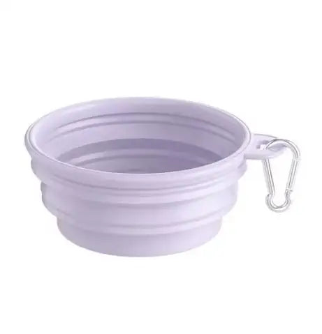 Foldable Dog Travel Bowl — Collapsible Silicone 350ml/1000ml, Multiple Colors