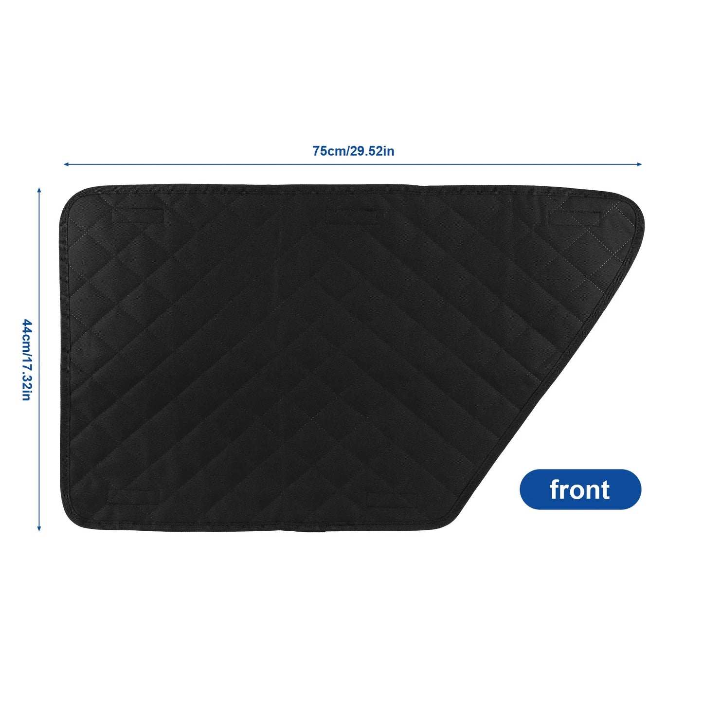 Dog Car Door Protector 2-Pack — Waterproof Oxford Anti-Scratch Interior Cover