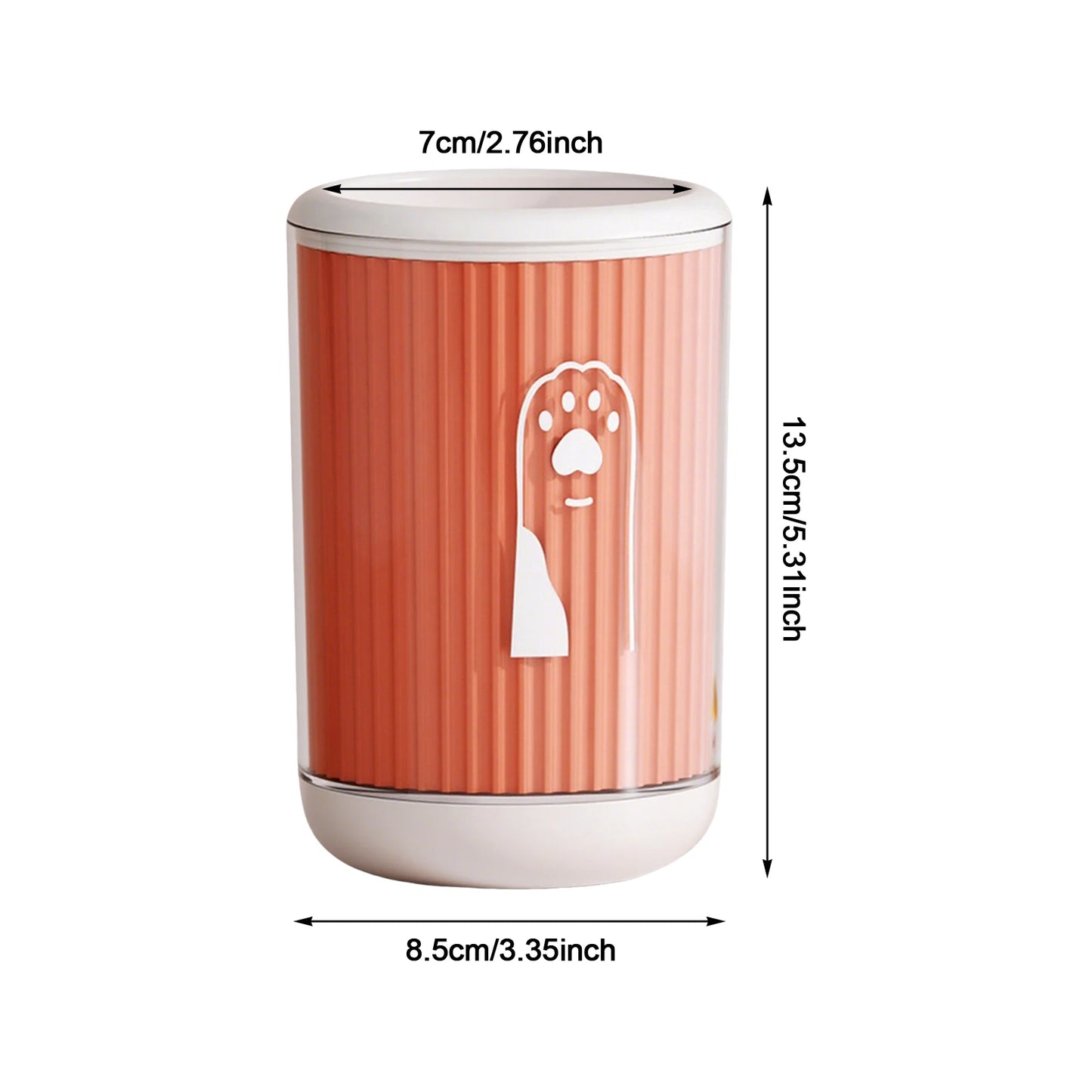 Portable Dog Paw Cleaner Cup — Soft Silicone Brush, Muddy Paw Washer