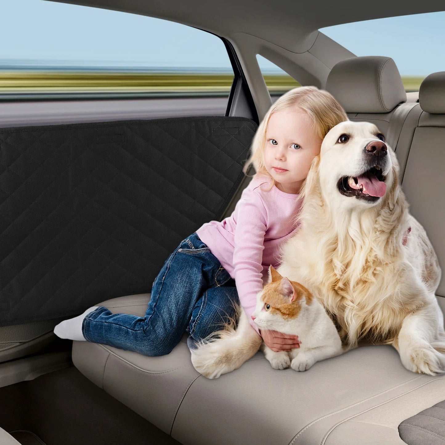 Dog Car Door Protector — Waterproof Anti-Scratch Cover, 2-Pack