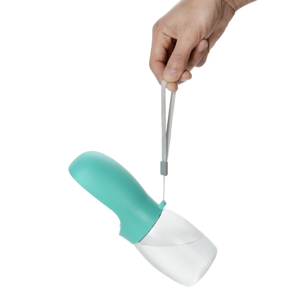 Portable Dog Travel Water Bottle — Leak-Proof with Flip Bowl