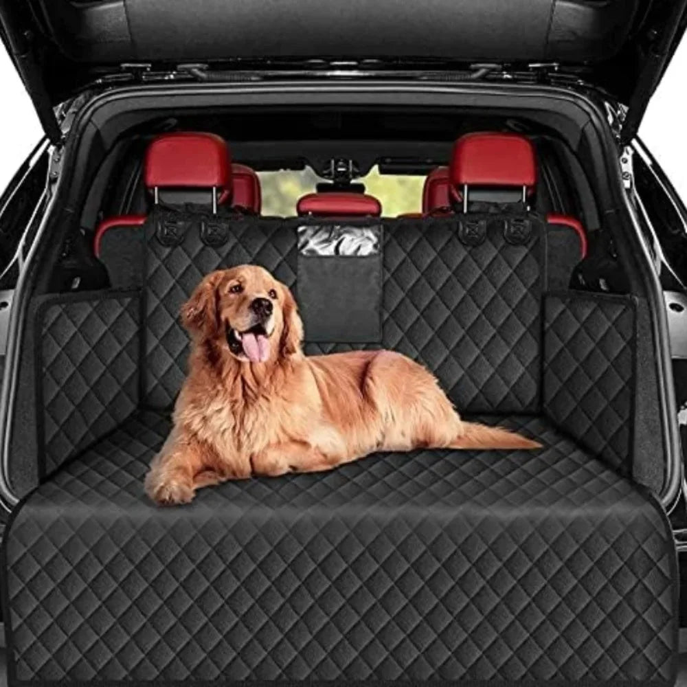 Waterproof Dog Car Hammock Carrier — Back Seat Protector for Cars & SUVs