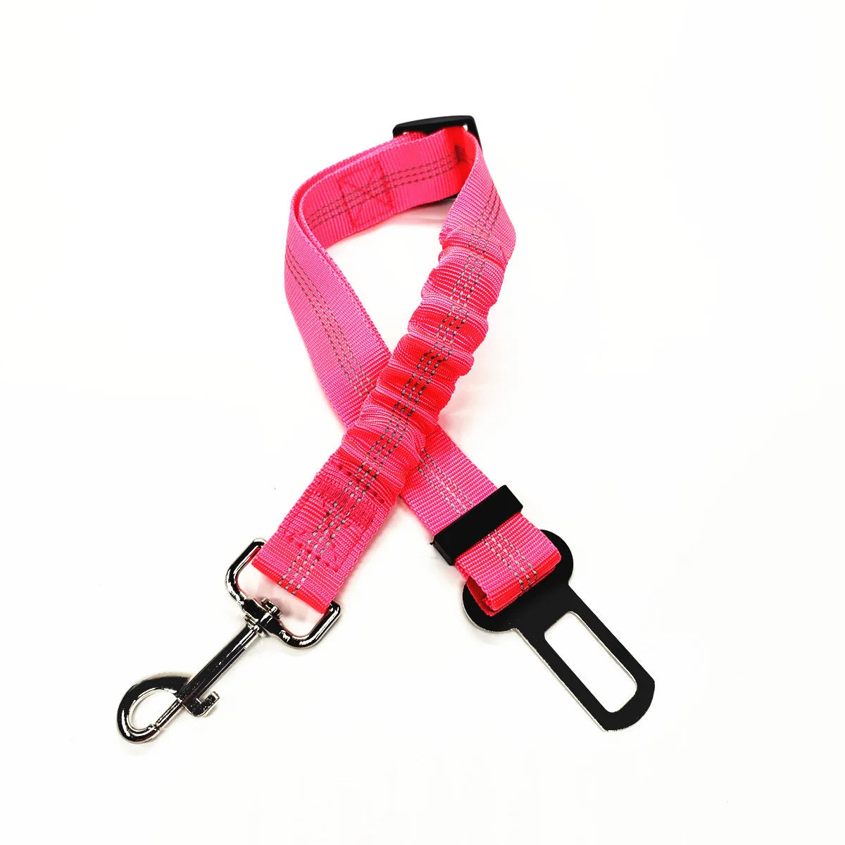 Adjustable Dog Car Seat Belt & Harness Clip