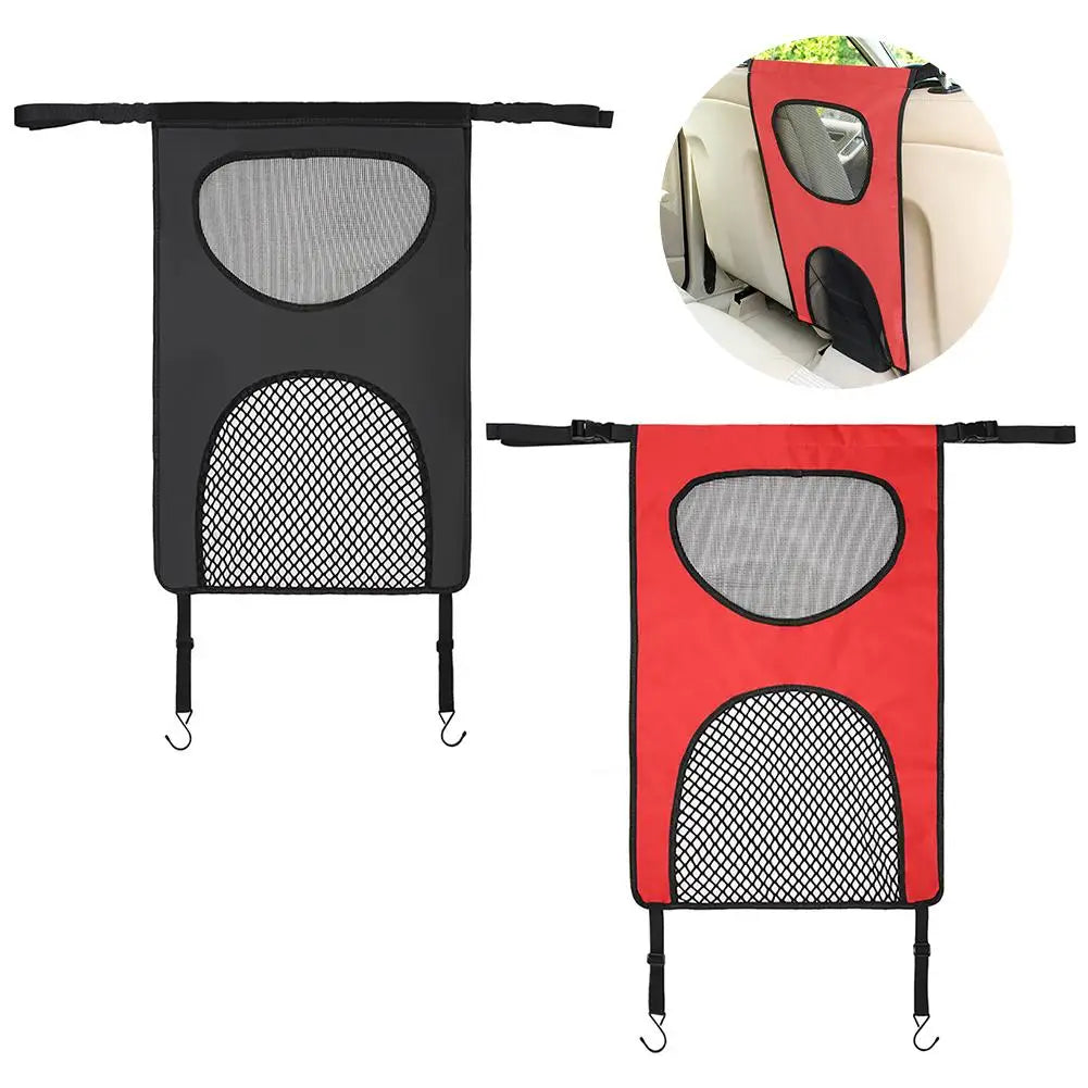 Lightweight Nylon Dog Car Safety Net Barrier — Universal Fit, Durable Mesh
