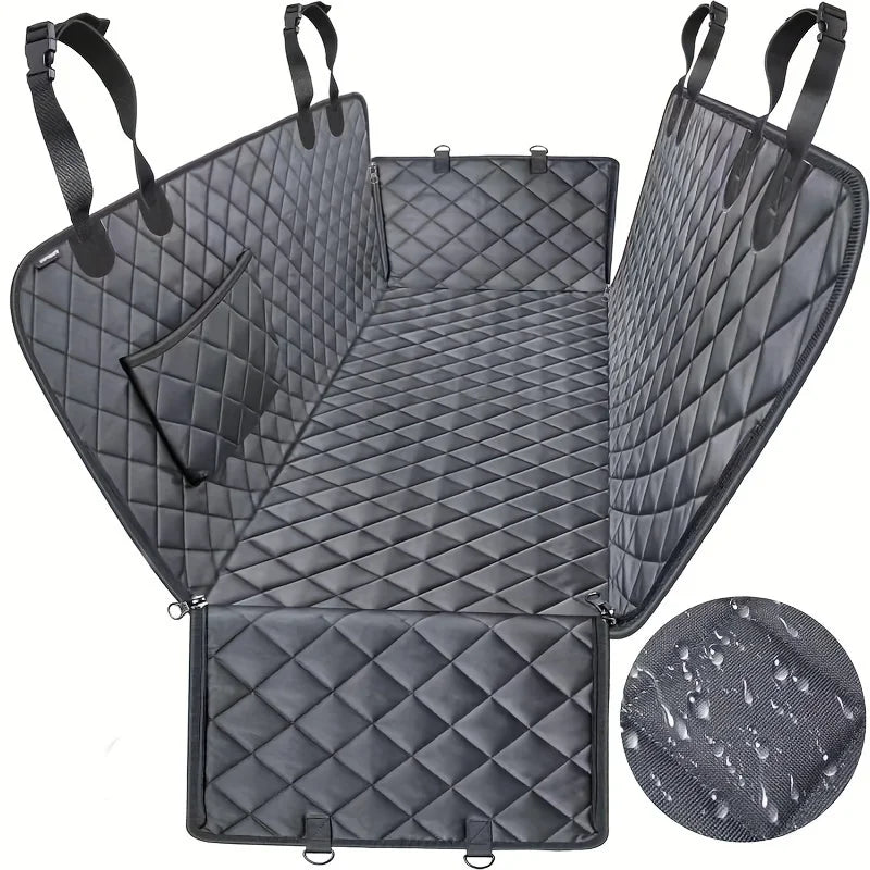Premium Dog Car Seat Hammock — 100% Waterproof 600D Heavy Duty Non-Slip Cover