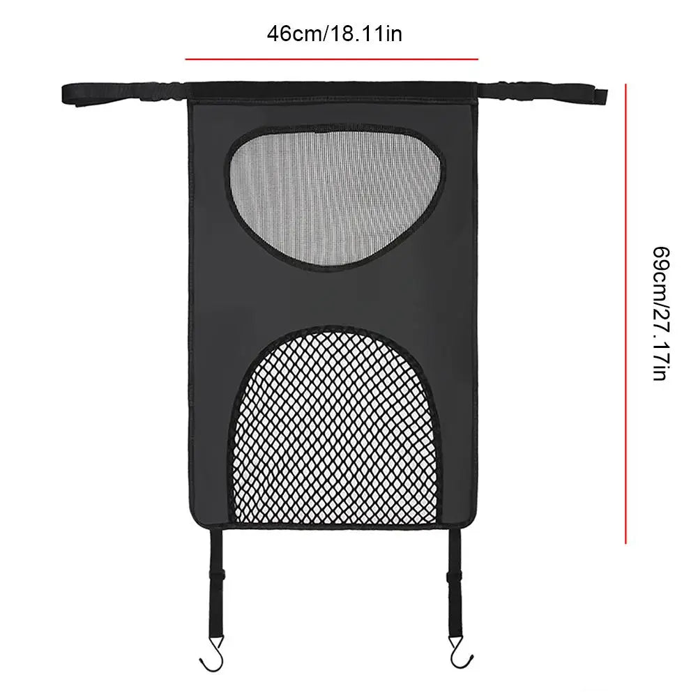 Lightweight Nylon Dog Car Safety Net Barrier — Universal Fit, Durable Mesh