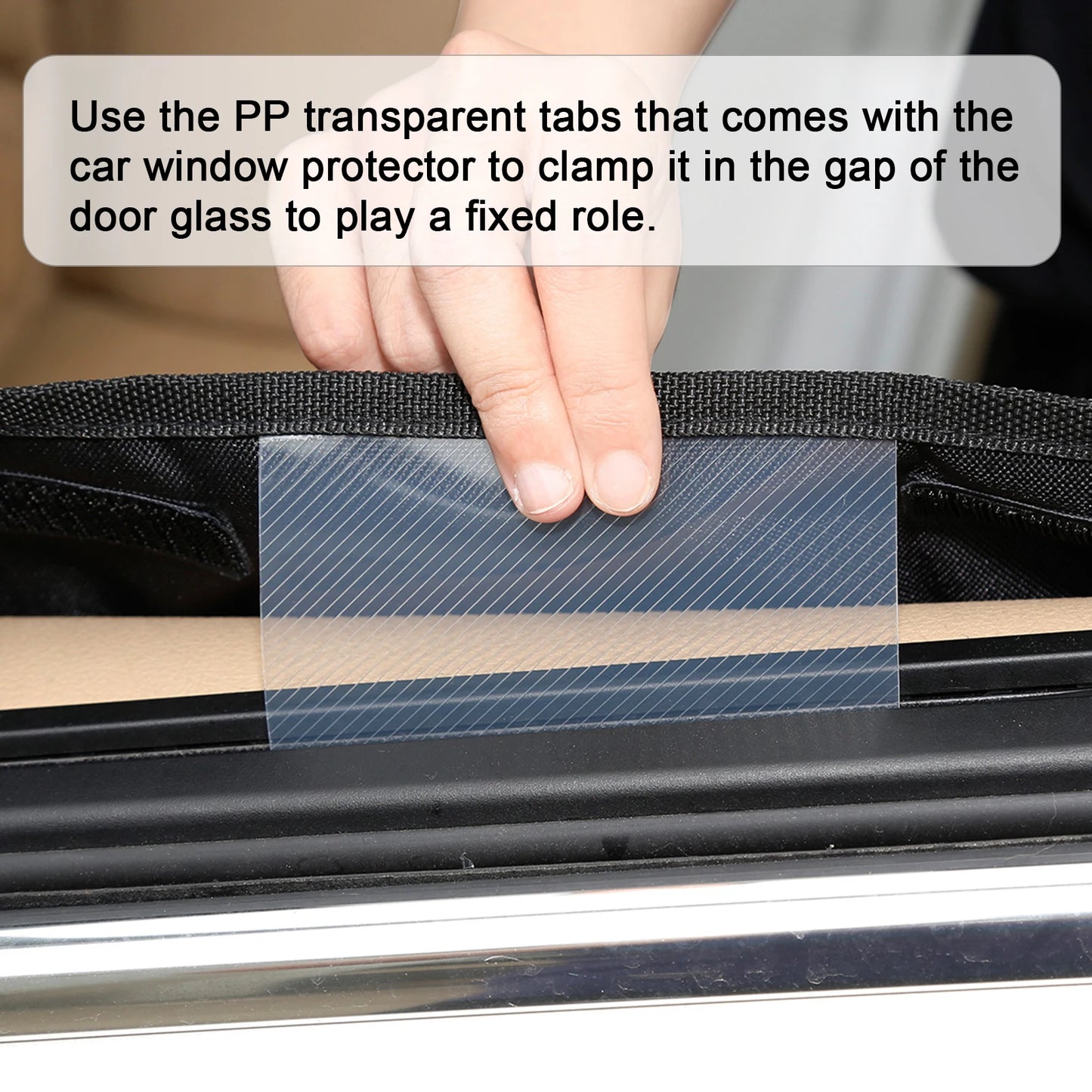 Dog Car Door Protector with Window Guard — Waterproof Anti-Scratch Cover