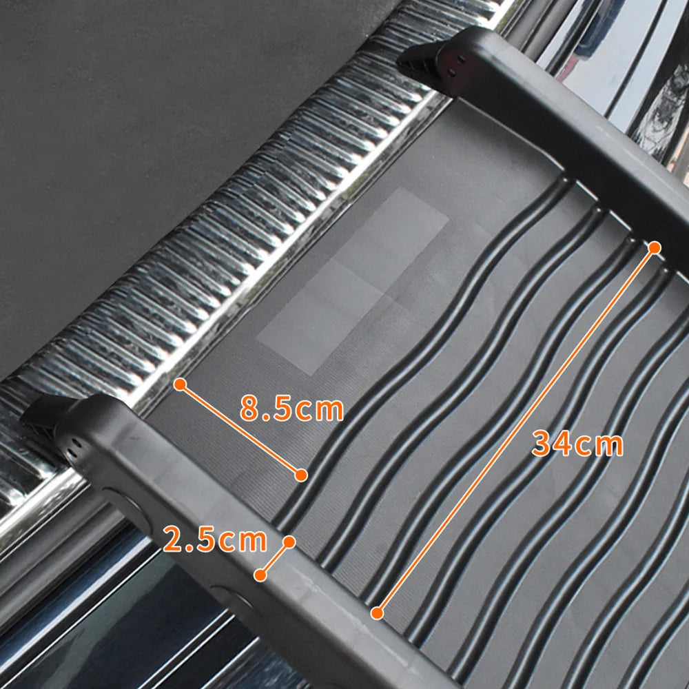 Folding Pet Car Steps with Non-Slip Surface — Dog Climbing Ladder for Large Dogs