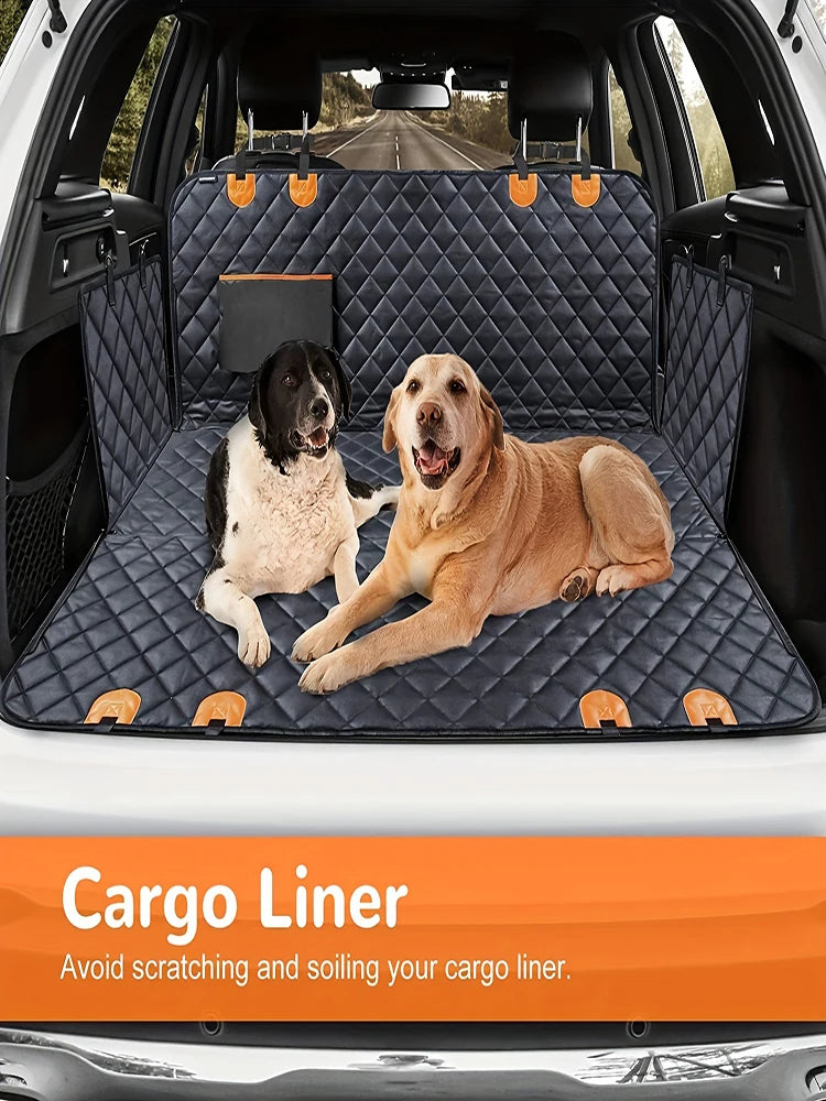 Premium Dog Car Seat Hammock — 100% Waterproof 600D Heavy Duty Non-Slip Cover