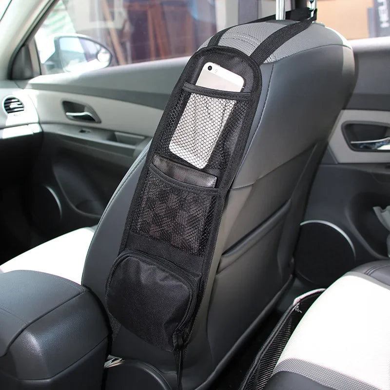 Car Trunk & Backseat Multi-Pocket Storage Organizer — High-Capacity Oxford
