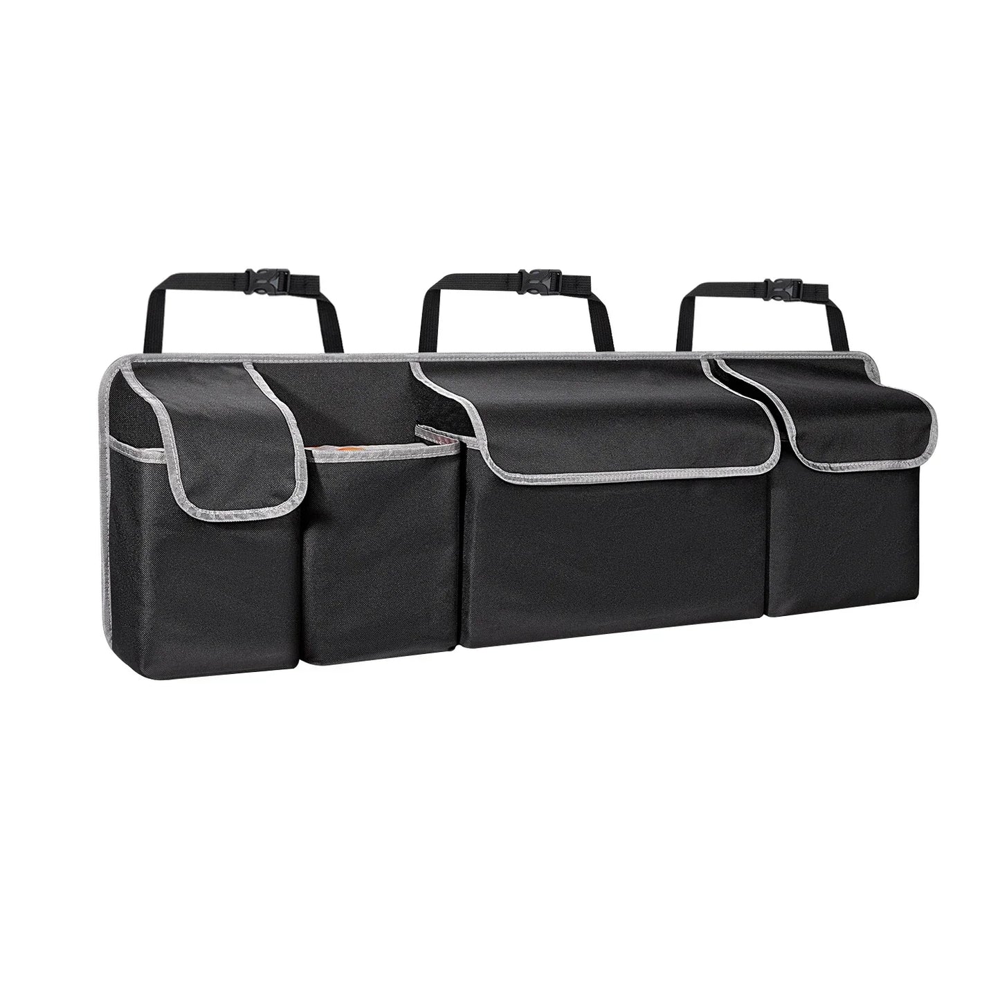 SUV Backseat Trunk Organizer — Durable Multi-Pocket Hanging Storage Bag