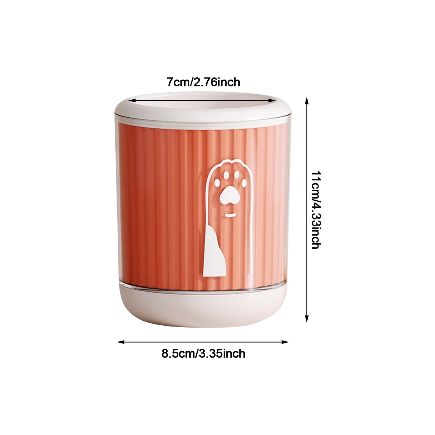Portable Dog Paw Cleaner Cup — Soft Silicone Brush, Muddy Paw Washer